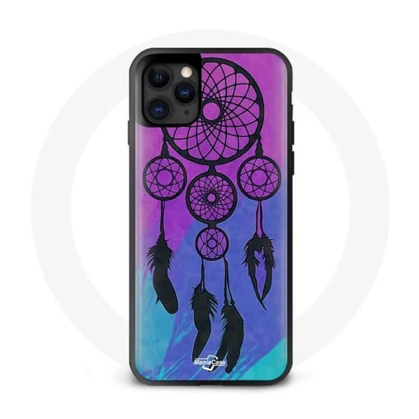 iPhone 13 Pro Max Cover Drømmefanger Tegning Lilla