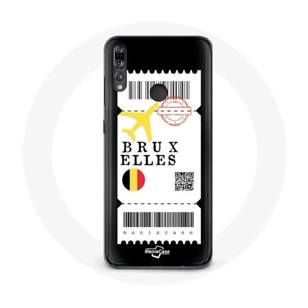 Coque - Huawei - P30 Lite - Lentolippu - Pehmeä - Musta