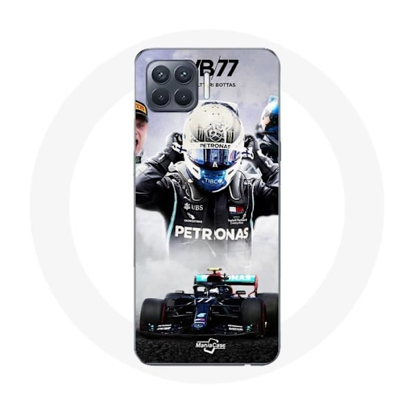 Coque - Valtteri Bottas - Oppo A93 - Svart - Flexibel - Sportig Svart