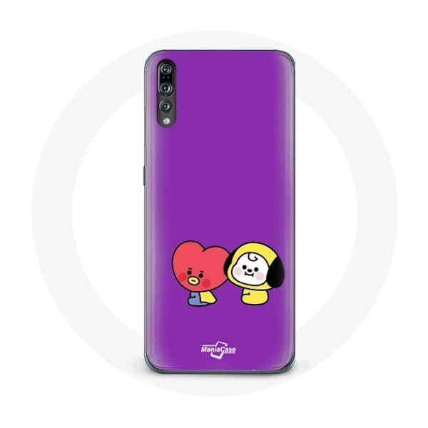 Coque för Huawei P20 BTS Bangtan Sonyeondan BT21 Tata V Chimmy Jimin