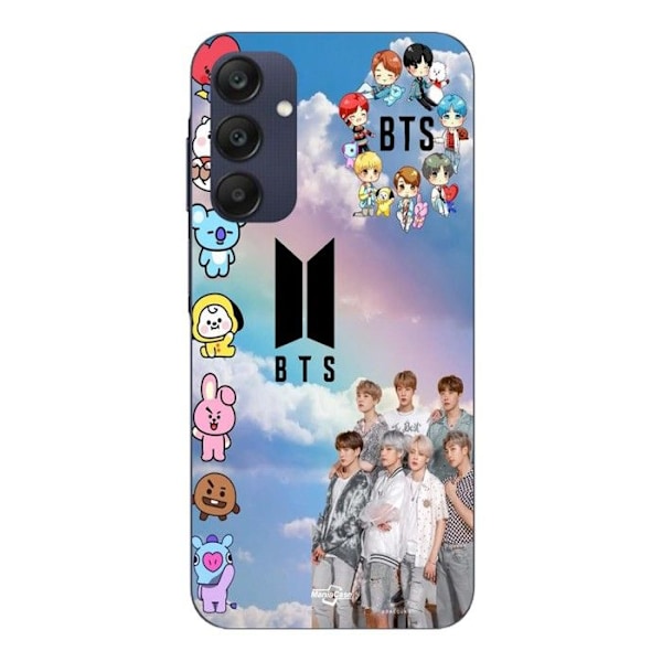 Coque - Maniacase - Samsung Galaxy A25 - Kpop BTS - Mjuk - Svart