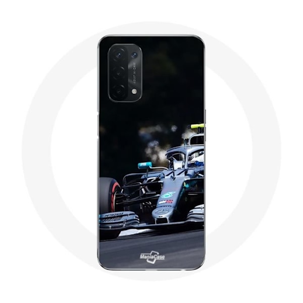 Skydd för Oppo A74 5G Formel 1 Valtteri Bottas F1-förare Svart