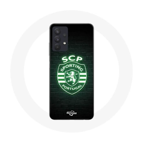 Coque - Maniacase - Samsung Galaxy A32 4G - Luminös svart bakgrund - Skydd - Personlig stil svart