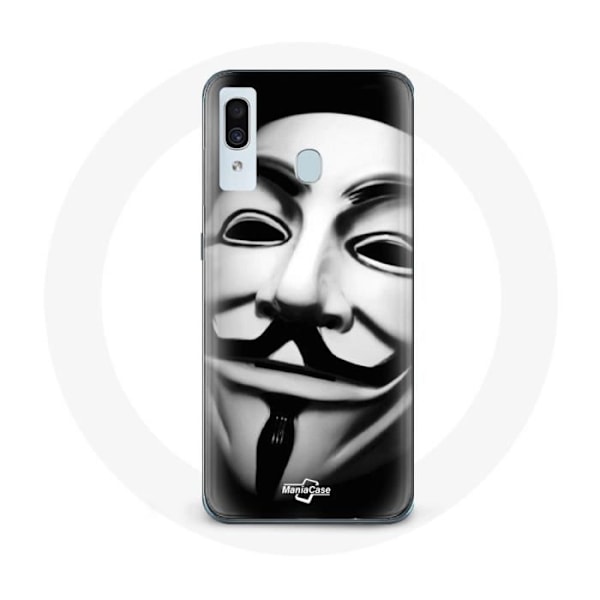 Coque för samsung galaxy A40 Vi är legion anonym mask