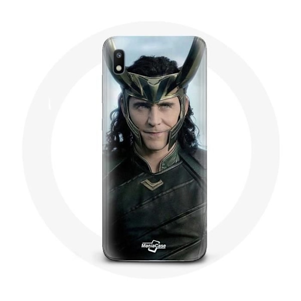 Coque maniacase för Samsung Galaxy A10 Loki Thor Ragnarok med hörlurar Säsong 1 Svart