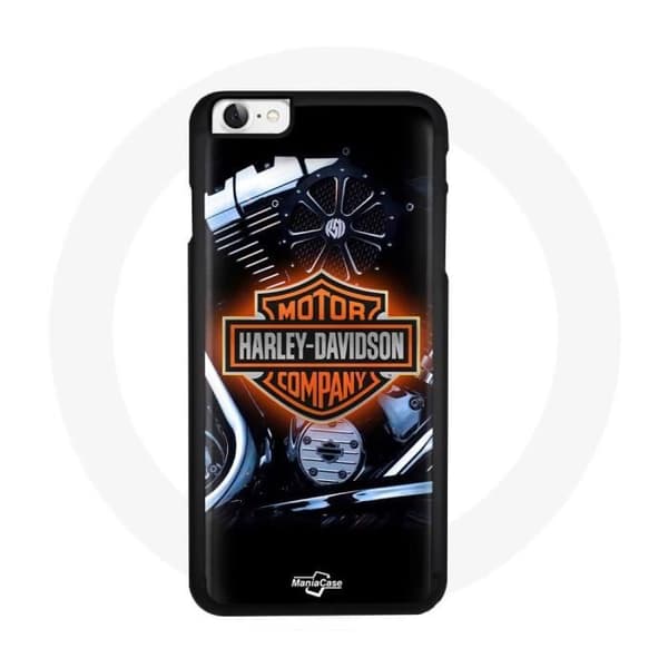 Coque - Maniacase - Iphone 6 - Sort - Fleksibel - Harley Davidson Svart