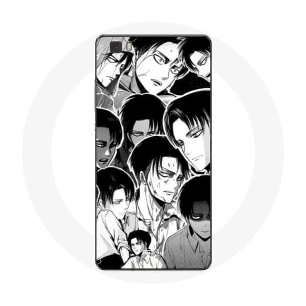 Coque för Huawei P8 Attack on Titan Manga Levi Ackerman