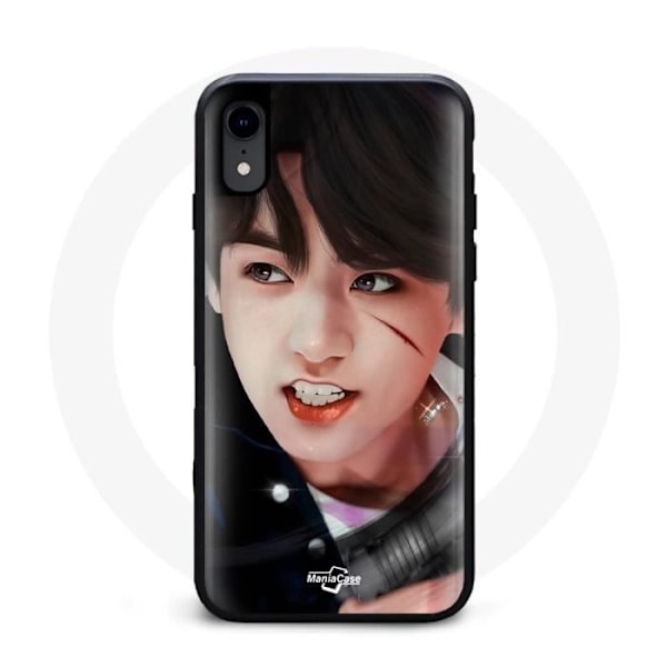 Coque för Iphone XR BTS Bangtan Sonyeondan Jungkook Fanart