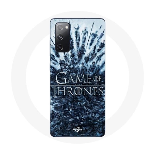 Coque - maniacase - Samsung Galaxy S20 FE - Game of Thrones - Skydd - Flexibel Svart