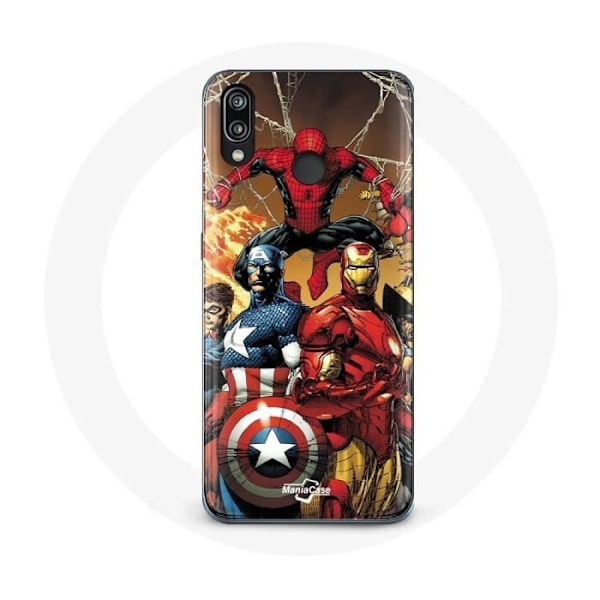 Coque för Huawei P20 Lite Avengers invaders Använda soldater