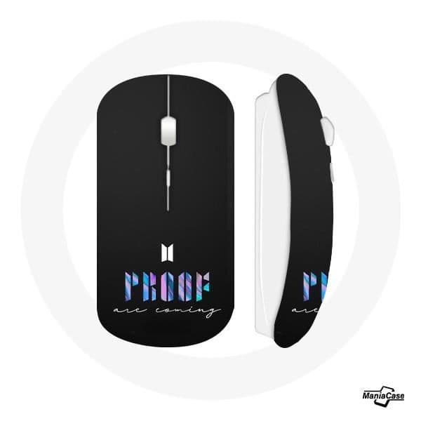 Trådløs Mus - BTS - Proof - 2022 - USB WiFi Nøgle - Kompatibel med Mac og PC