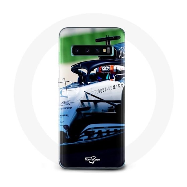 Coque för Samsung Galaxy S10 plus Formule 1 Pierre Gasly F1-förare Vit