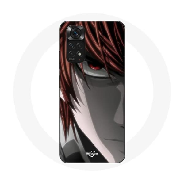 Cover til Xiaomi Redmi Note 11S Light Yagami Death Note Manga Anime