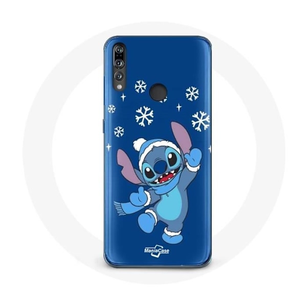 Coque - Huawei - P30 Lite - Flexibel - Snö stitch jul - Blå Blå