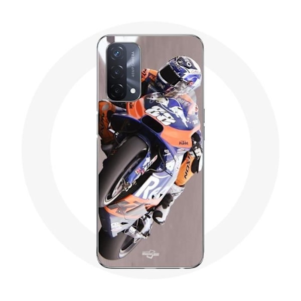 Coque - Maniacase - Oppo A93 5G - Miguel Oliveira - Aprilia Moto GP 88 - Svart Silikon svart