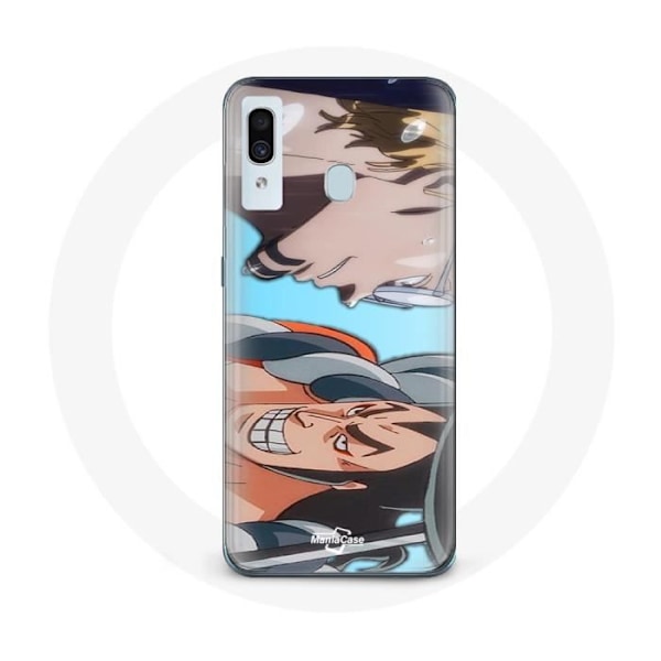 Coque för Samsung Galaxy A20e Oden och Rayleigh One Piece Anime Manga