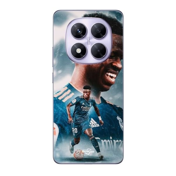Coque - Maniacase - Xiaomi Redmi Note 14 Pro 5G - Flexibel - Blå - Bakgrundsbild Blå