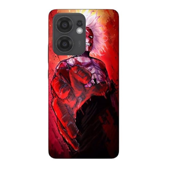 Coque Maniacase för Oppo Reno 13F Shigaraki Tomura All For One, säsong 6 My Hero Academia anime Svart