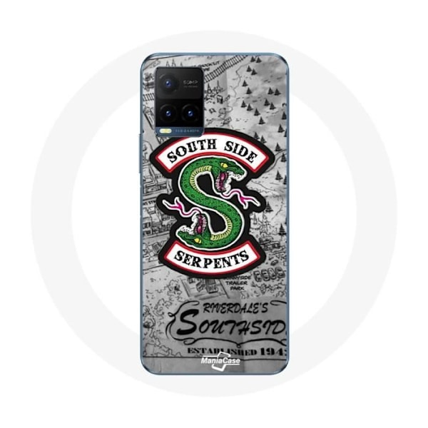 Coque för Vivo Y21s 2021 / Y21 2021 Riverdale south side serpents logotyp