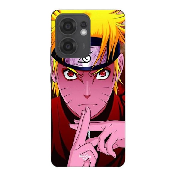 Coque Maniacase för Oppo Reno 13F Naruto huvud korsad Svart