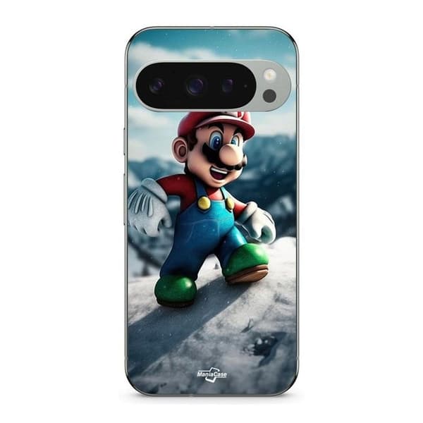 Cover til Google Pixel 9 Pro Super Mario Bros Mario svart