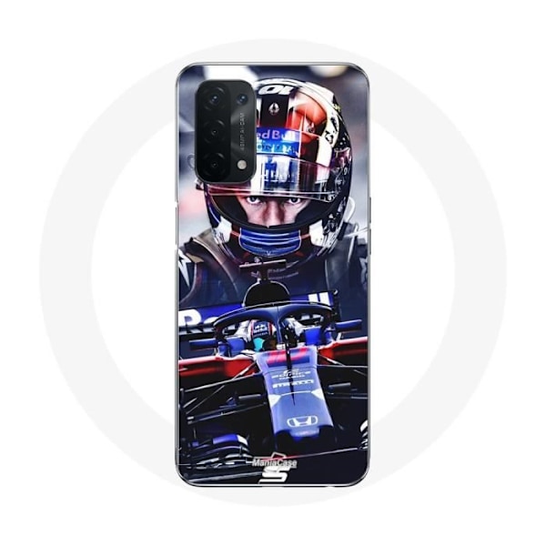 Coque för Oppo A74 5G Formel 1 Pierre Gasly fransk Formel 1-förare