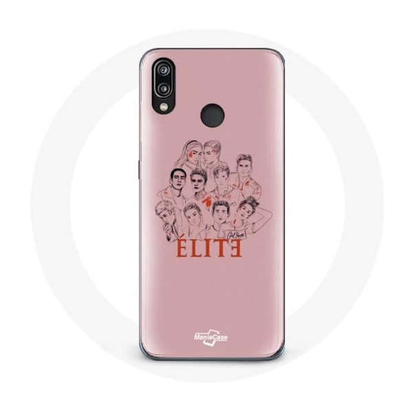 Skydd för Huawei P20 Lite Elite Säsong 5 Affisch karaktärer Fanart Logotyp