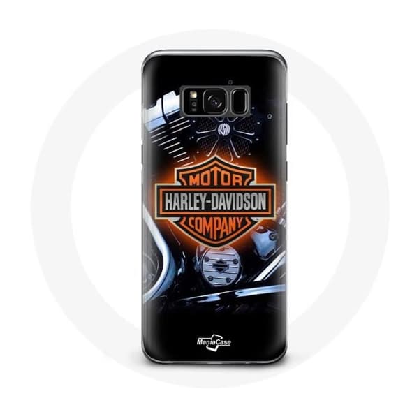 Coque för Samsung Galaxy S8 Harley Davidson bilföretagets logotyp