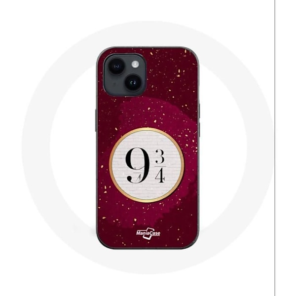 Fodral för Iphone 14 Plus - Maniacase - Harry Potter väg 9 3 4 - Mjuk - Svart - Unisex