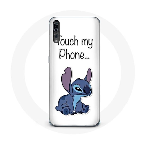 Coque - Huawei - P20 - Lilo och Stitch - Mjuk - Skydd - Söt Vit