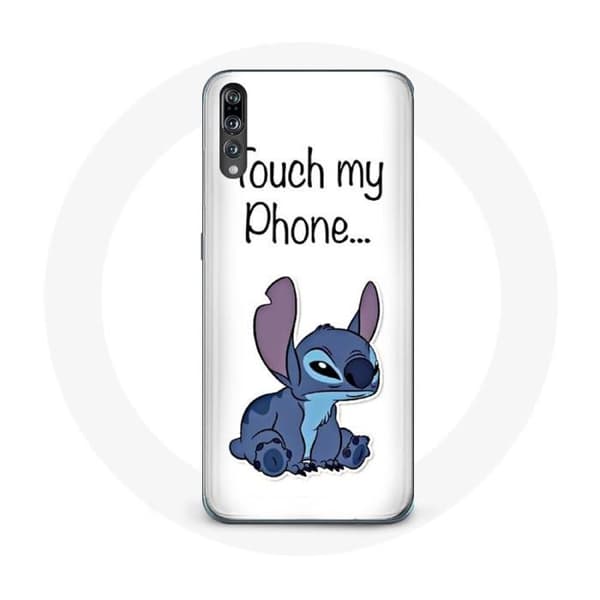 Coque - Huawei - P20 - Lilo og Stitch - Blød - Beskyttelse - Sød Vit