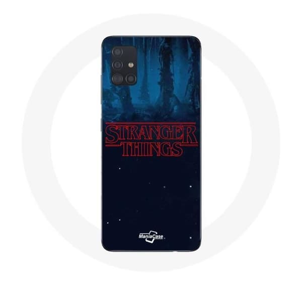 Coque pour Samsung Galaxy A51 5G Stranger Things - logo kaudelta 2