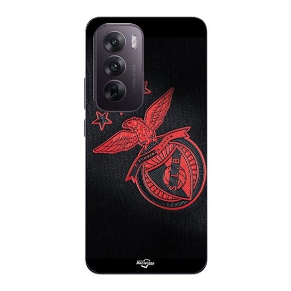 Coque för Oppo Reno 12 5g SCP benfica svart bakgrund Maniacase