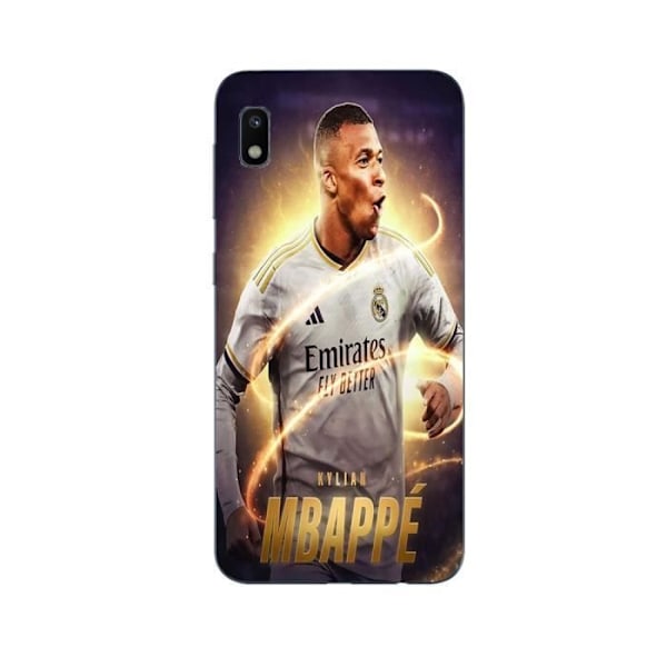 Coque Maniacase för Samsung Galaxy A10 4g Kylian Mbappe Real Madrid Bakgrundsbild