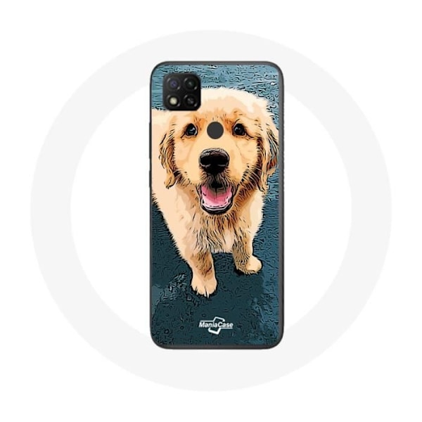 Coque Xiaomi Redmi 9C golden retriever valp