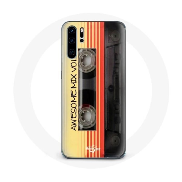 Coque - Huawei - P30 - Design Kassett - Mjuk - Syntetiskt skydd