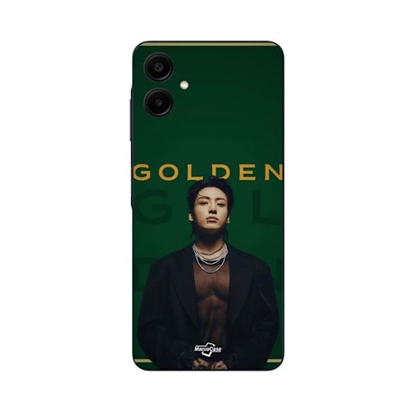 Coque för Samsung Galaxy A06 Album 2024 Golden jungkook BTS Maniacase Svart