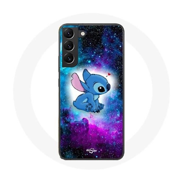 Coque Maniacase för Samsung Galaxy S22 Plus Stitch ohana färgglad rymd