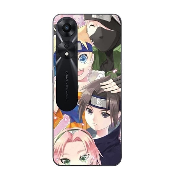 Coque för Oppo A78 5G Kakashi Naruto Sasuke Sakura Maniacase