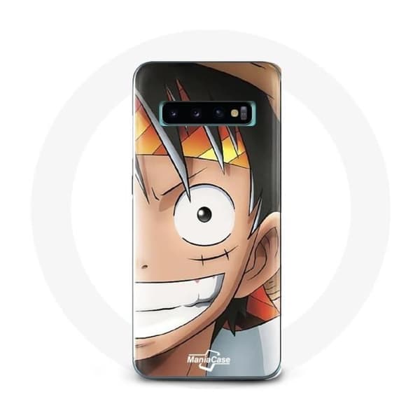 Coque pour Samsung Galaxy S10 One piece Manga Luffy