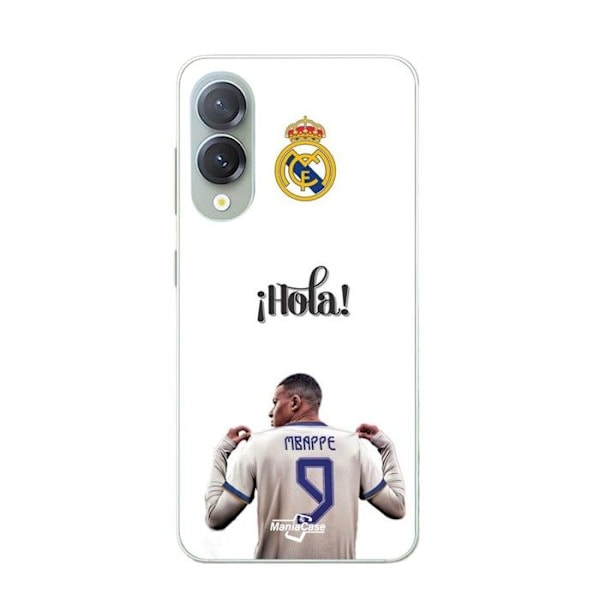 Telefonfodral - Hola Maniacase - Samsung Galaxy S25 Edge - Silikon - Mjuk - Kylian Mbappe 9 Svart