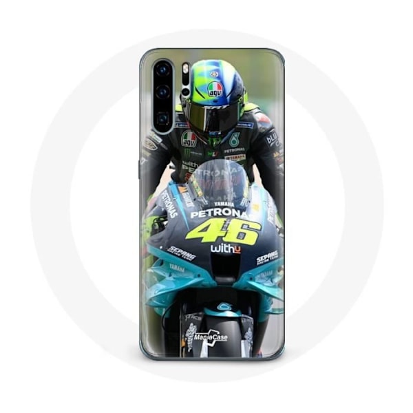 Coque för Huawei P30 Valentino Rossi Motorkörningsförare 46