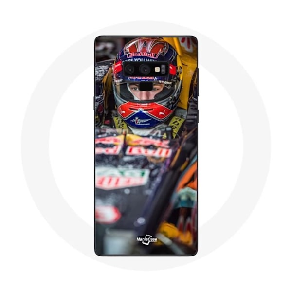 Coque för Samsung Galaxy Note 9 Formel 1 Max Verstappen F1-förare