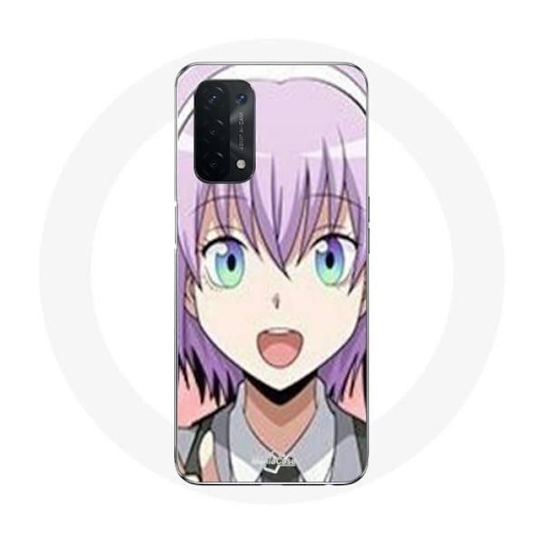Coque Maniacase för Oppo A74 5G Ritsu Assassination Classroom Anime svart
