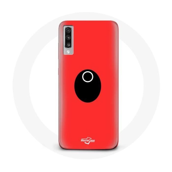 Coque för Samsung Galaxy A70 Squid Game mask cirkel