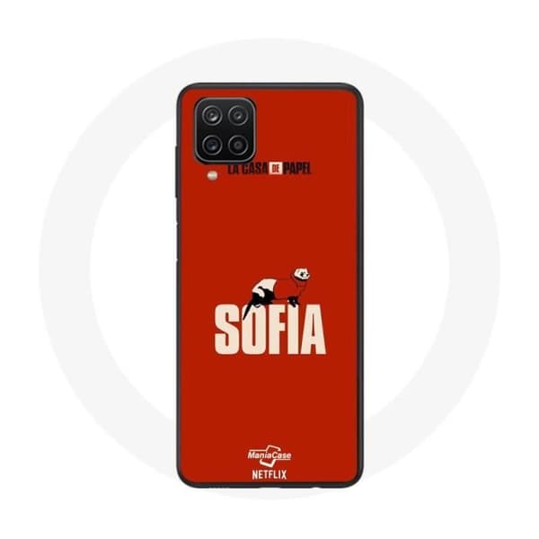 Coque Samsung Galaxy A12 La casa de papel Sofia Taide