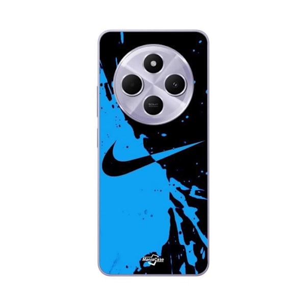 Coque Xiaomi Redmi 14C nike logo Färg svart och blå Maniacase