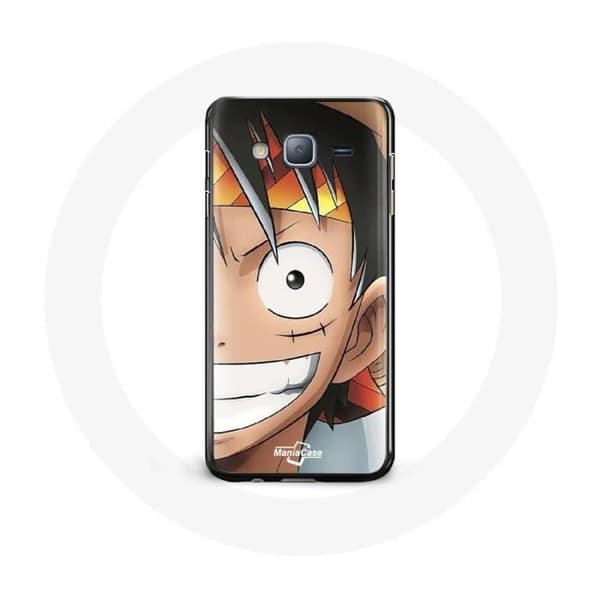 Coque pour Samsung Galaxy J3 One Piece Manga Luffy