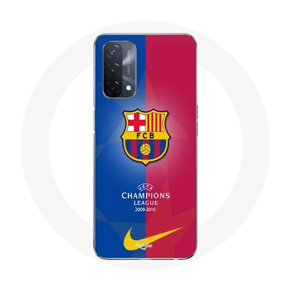 Coque - Maniacase - Oppo A93 5G - Svart - Mjuk - Champions League Barcelona/Real Madrid svart