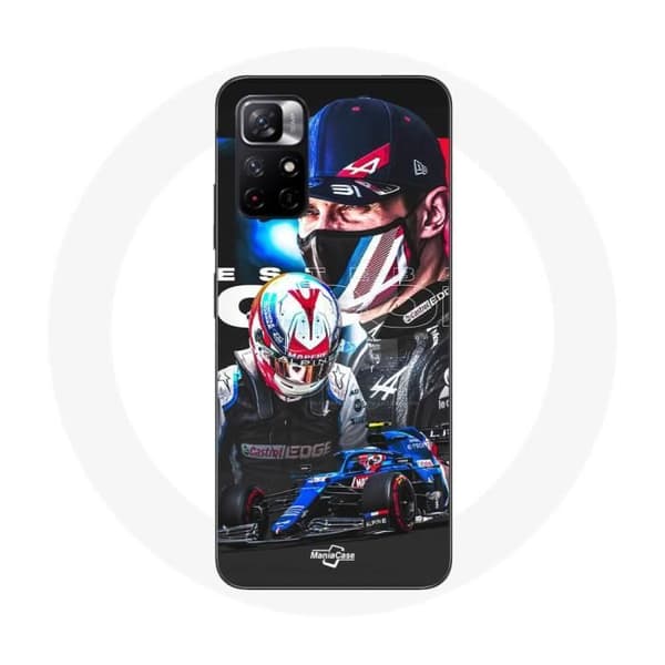 Cover - MANIACASE - Redmi Note 11 5G - Formel 1 - Esteban Ocon - Blød